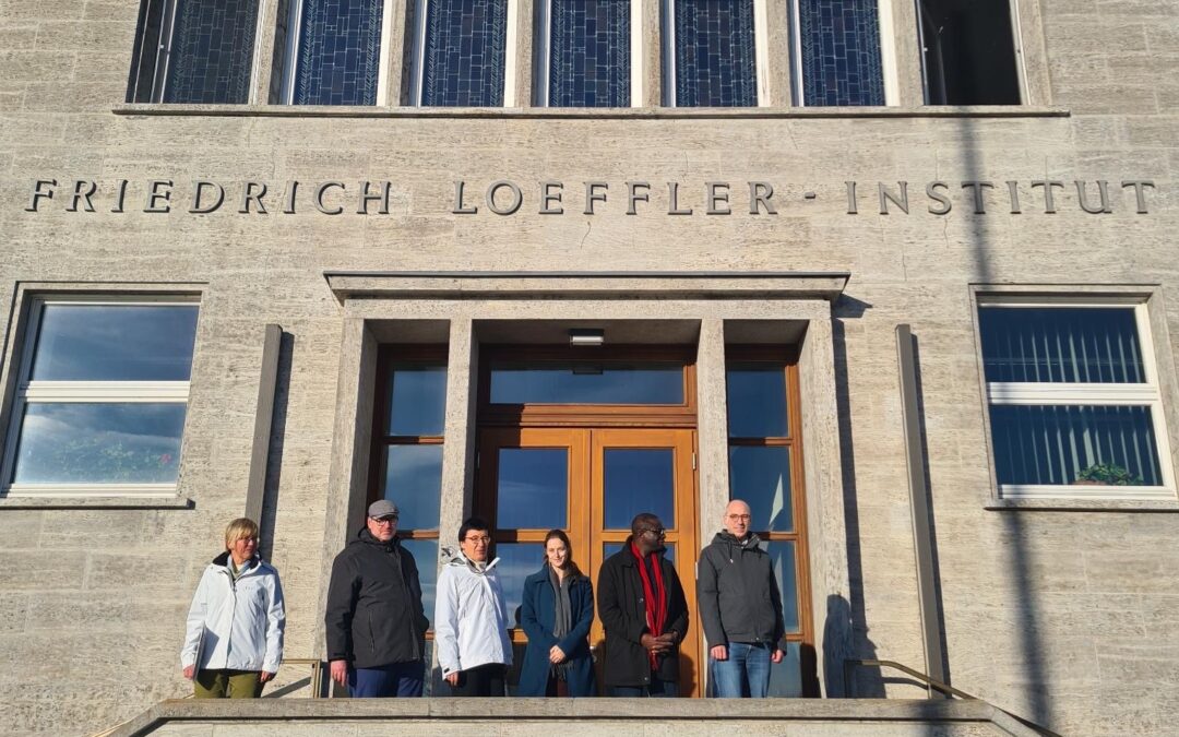 Besuch des Helmholtz Instituts für One Health und des Friedrich-Loeffler-Instituts in Greifswald￼